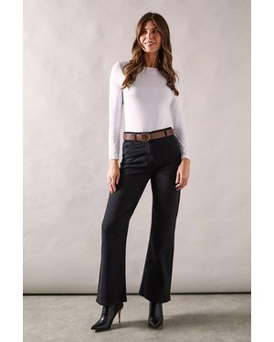 Wallis Boot Cut Jean - Black