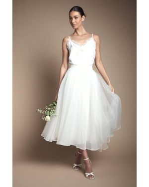 Coast Organza Bridal Skirt - White