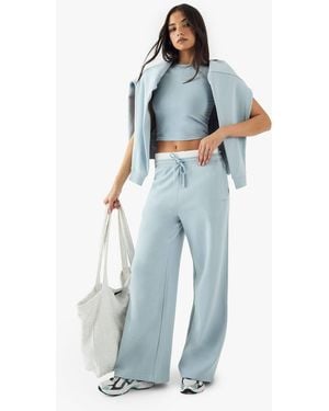 DSGN Studio Embroidered Straight Leg Jogger - Blue