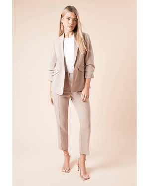 Dorothy Perkins Ankle Grazer Trouser - Natural