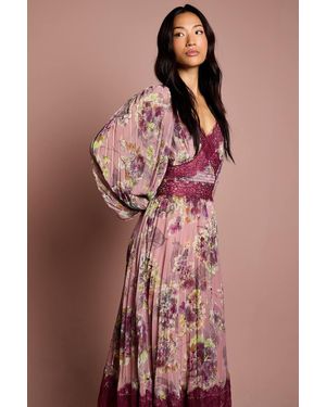 strapless open back dress Rylie Maxi Dress Pink – Debbie Katz Resort Fashion main image 0