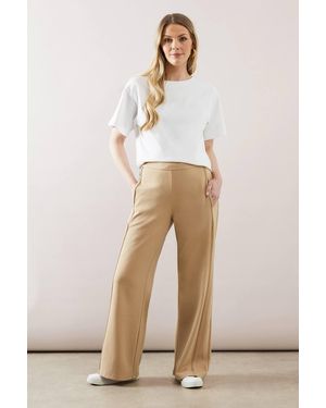 Wallis Jersey Trouser Co-Ord - Natural
