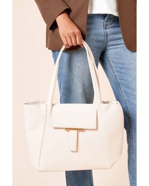 Dorothy Perkins Freya Tote Bag With Hardware - Blue
