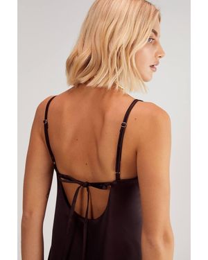 nasty gal scoop neck backless dress Second Glances Cowl Neck Backless Maxi Dress Cream main image 1