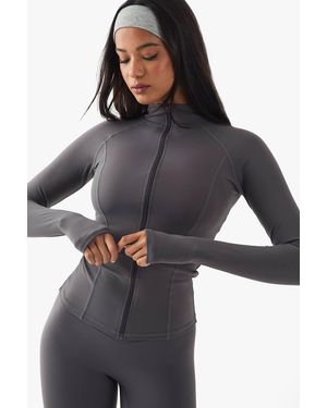 DSGN Studio Ultra Sculpt Zip Through Jacket - Gray