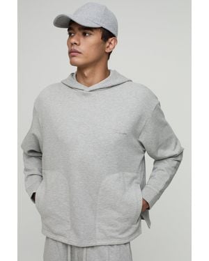 Boohoo Sudadera Con Capucha - Gris