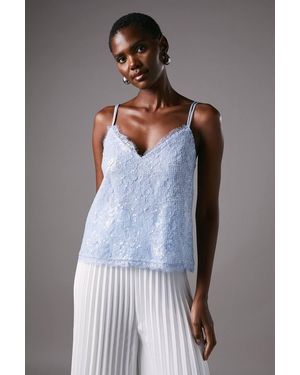 Coast Sequin Cami - Gray