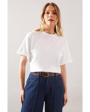 Wallis Jersey T-Shirt - White