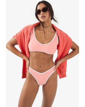 DSGN Studio Sports Bikini Bottom - Red