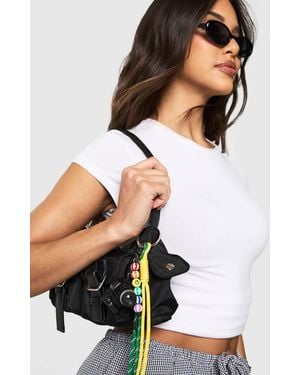 Boohoo Camera Bag Charm - Black