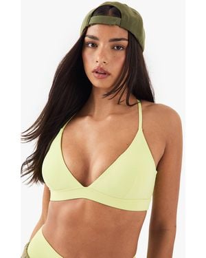 DSGN Studio T Back Sports Bra - Green