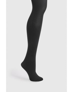 Boohoo Plus Shaper 100 Denier 3 Pack Tights - Black