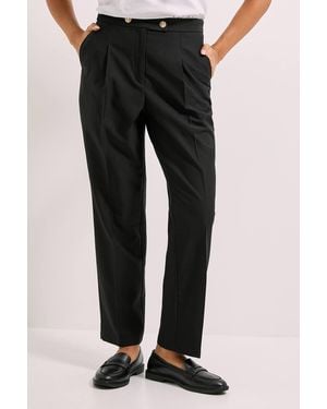 Dorothy Perkins Military Ankle Grazer Trouser - Black