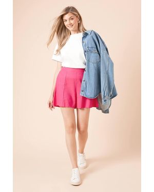 Dorothy Perkins Woven Flippy Shorts - Pink