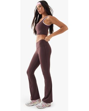 DSGN Studio Sports Ultra Sculpt High Waist Flared Legging - Natural