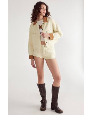 Nasty Gal Denim Trucker Jacket - Natural