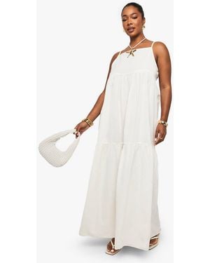 knee length dresses for ladies Aurelia Linen Maxi Dress main image 0