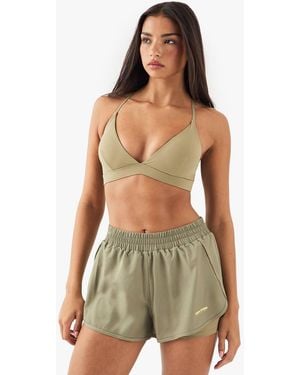 DSGN Studio T Back Sports Bra - Green