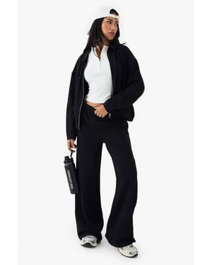 DSGN Studio Heavy Weight Interlock Straight Leg Jogger - Black