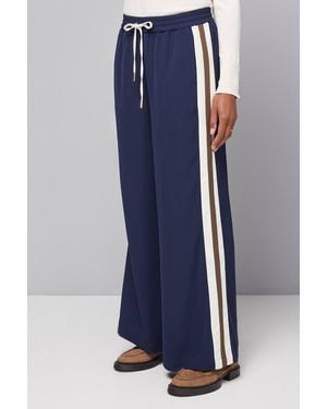 Wallis Contrast Side Stripe Trouser - Blue