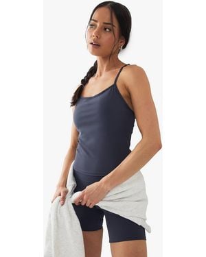 DSGN Studio Ultra Sculpt Padded Tank - Blue