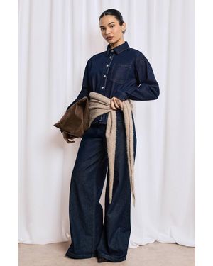 Boohoo Denim Shirt - Blue