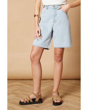 Oasis Denim Bermuda Short - Blue