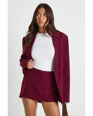 Boohoo Tailored Mini Skort