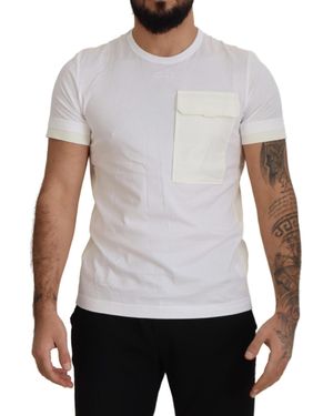 BoohooMAN Dolce & Gabbana Crew Neck Tshirt Tsh8171 - White T-shirts