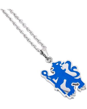 BoohooMAN Lion Necklace & Pendant - Blue