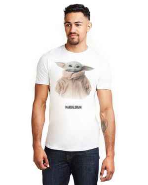 BoohooMAN Star Wars The Child Cotton T-shirt - White