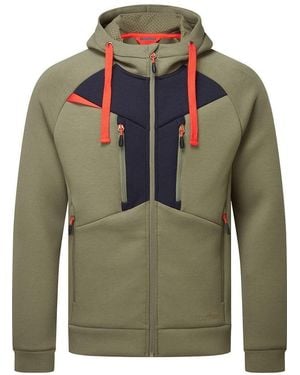 BoohooMAN Portwest Dx4 Full Zip Hoodie - Green