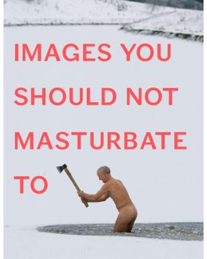 BoohooMAN Boxer Gifts Images You Should Not Masturbate To Book - Blue