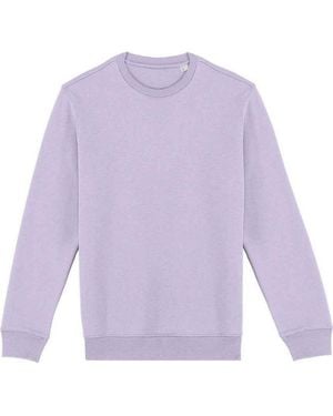 BoohooMAN Native Spirit Crew Neck Sweatshirt - Purple