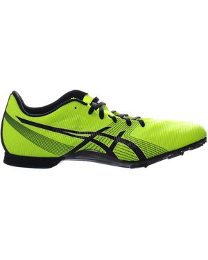 BoohooMAN Asics Hyper Md 6 Lace-up Yellow Synthetic Running Trainers - Green