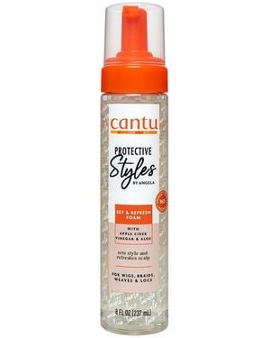 BoohooMAN Protective Styles Set & Refresh Foam 237ml - White
