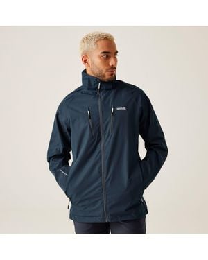 BoohooMAN Regatta 'calderdale V' Waterproof Jacket - Blue