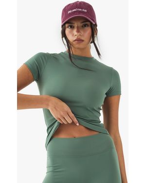 BoohooMAN Dsgn Studio Ultra Sculpt Top - Green