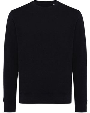 BoohooMAN Iqoniq Etosha Cotton Lightweight Sweatshirt - Black