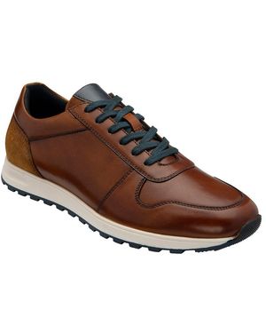 BoohooMAN Lotus Tan Leather 'ardenza' Casual Shoes - Brown