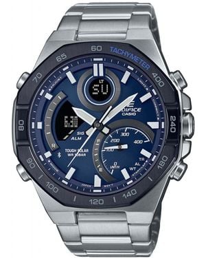 BoohooMAN Casio Ecb-950db-2aef Edifice 48mm Quartz Watch - Blue