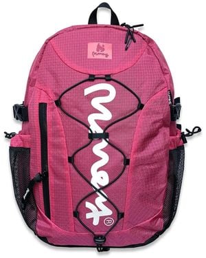 BoohooMAN Money Inter City Back Messenger Bag - Pink