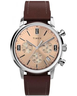 BoohooMAN Timex Tw2w51400 Marlin 40mm Quartz Watch - Metallic