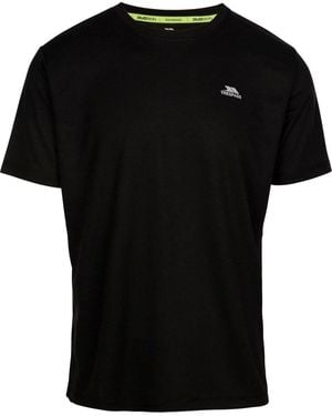 BoohooMAN Trespass Landford Active Top - Black