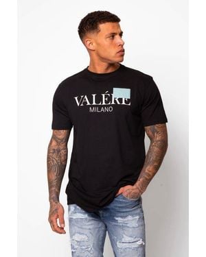 BoohooMAN Valere Milano Veneto Tee - Black