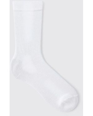 Boohoo 7 Pack Plain Socks - White
