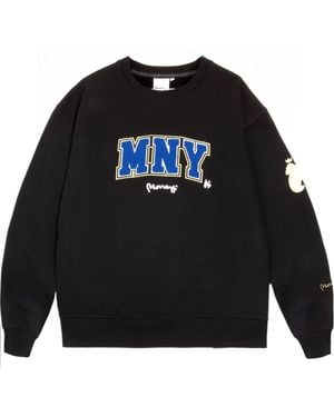 BoohooMAN Money Mny Crew Sweat - Black