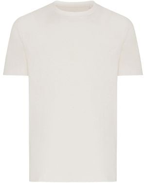 BoohooMAN Iqoniq Brett Cotton T-shirt - White