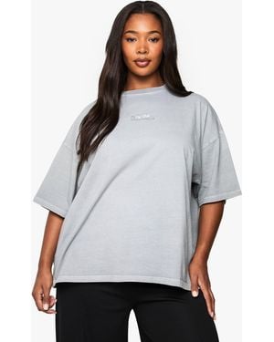 BoohooMAN Plus Dsgn Studio Oversized T Shirt - Grey