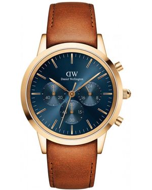 BoohooMAN Daniel Wellington Dw00100639 Iconic 42mm Quartz Watch - Blue